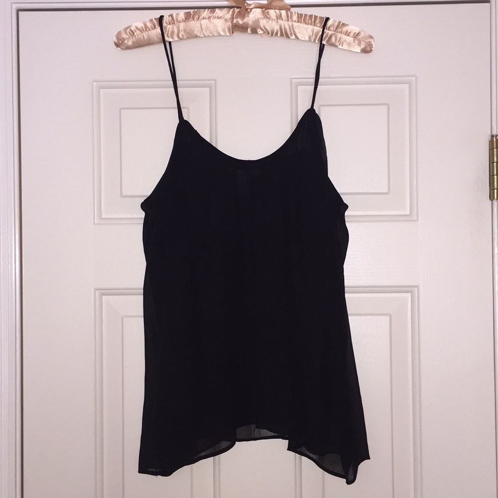 Spaghetti strap tank